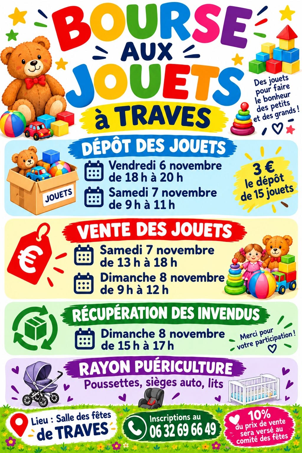 bourse aux jouet